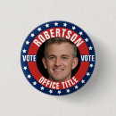 Search for election buttons Political campaign