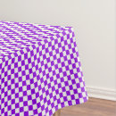 Search for purple plaid tablecloths White