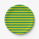 Search for green and white striped plates Stripes