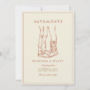 Search for cowboy boot save the dates For her