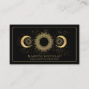 Search for sun and moon business cards Holistic