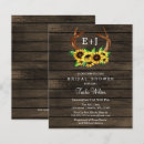 Search for country bridal shower invitations Bohemian
