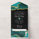 Search for turquoise black wedding invitations Agate