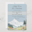 Search for dusty blue and pink wedding invitations Wildflowers