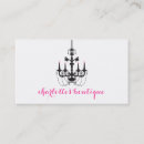 Search for chandelier business cards modern