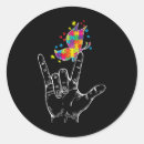 Search for sign language stickers Hearing loss