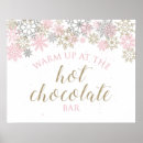 Search for hot chocolate bar signs Winter onederland