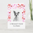 Search for dog valentines day cards I love you