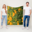 Search for poppy flower blankets California poppies