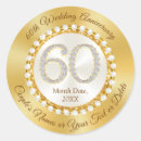 Search for 60th anniversary wedding stickers Diamond