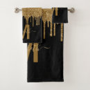 Search for black and gold bathroom accessories Girly