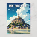 Search for mont saint michel postcards France