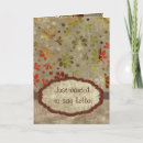 Search for just to say hello cards Flower