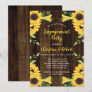 Search for sunflower engagement party invitations Autumn