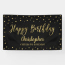 Search for black and gold banners 50th birthday