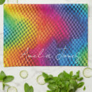 Search for geometry kitchen towels Rainbow