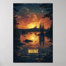 Search for vintage maine travel posters Nature