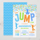 Search for jump and play birthday invitations Bounce house
