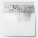 Search for christmas wedding envelopes Berry