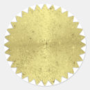 Search for gold embossed stickers Golden