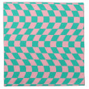 Search for checkerboard napkins Retro