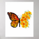 Search for flowers posters Butterfly