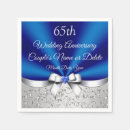 Search for 65th anniversary napkins 65 years