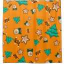 Search for snowflakes shower curtains Illustration