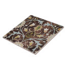 Search for blue brown tiles William morris