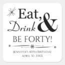 Search for funny 40th anniversary cards stamps Typography