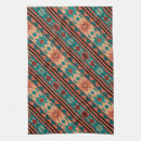 Search for turquoise kitchen towels Geometric pattern