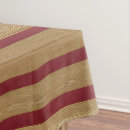 Search for burgundy gold tablecloths Modern