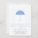 Search for sprinkle baby boy shower invitations Umbrella