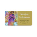 Search for angel return address labels Xmas