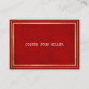 Search for velvet business cards Gold