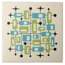 Search for blue geometric pattern tiles Retro