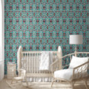 Search for black white turquoise art Geometric