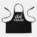 Search for kids chef aprons Black