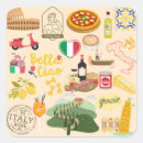 Search for italy travel stickers Mediterranean