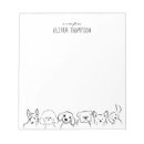 Search for dog notepads Cute