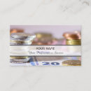 Search for investment banker business cards Money