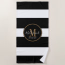 Search for black and gold beach towels Elegant