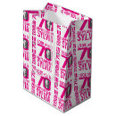 Search for 70th birthday gift bags Seventy