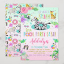 Search for pool sweet 16 invitations Tropical beach swimming