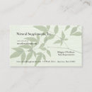Search for bamboo business cards Leaves