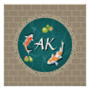 Search for unique name art posters Initial