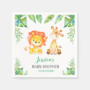 Search for lion napkins baby boy shower