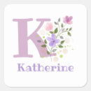 Search for letter k name stickers Floral