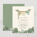 Search for budget baby shower invitations Greenery