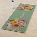 Search for floral yoga mats Orange